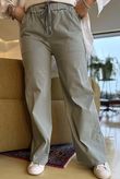  Luxury Wide Leg Magic Trouser Khaki